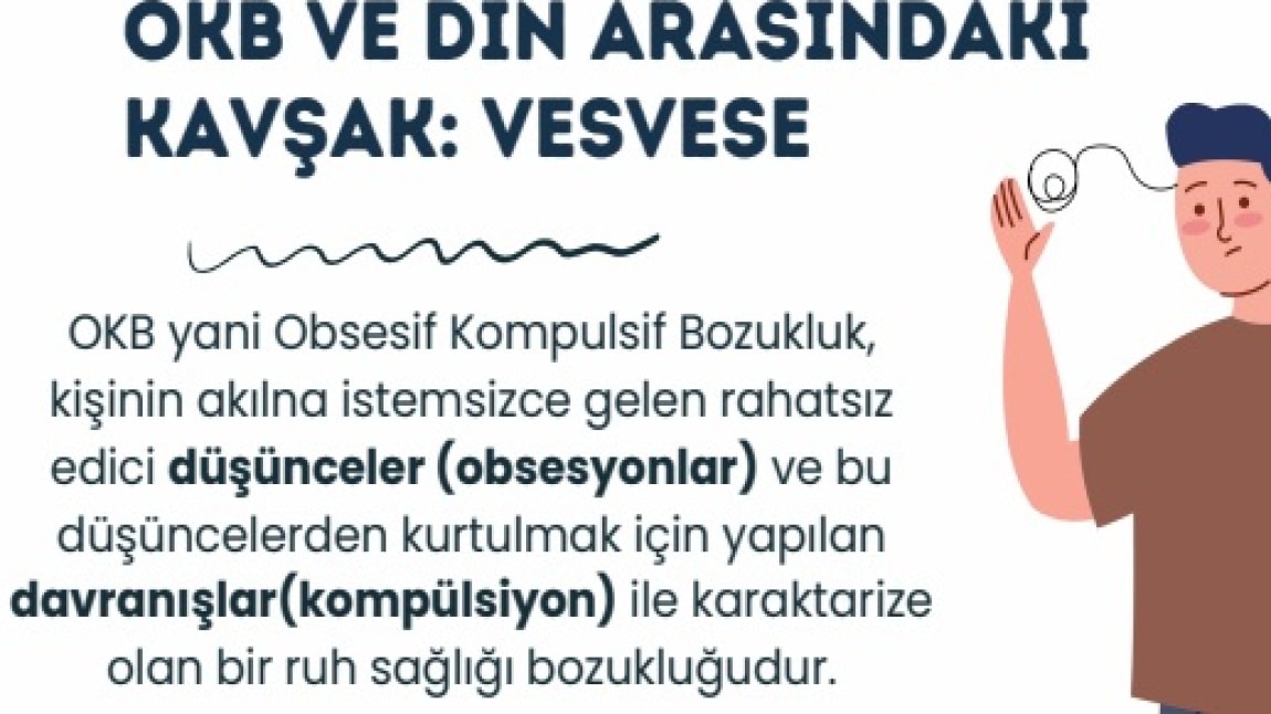 Mart Ayı Rehberlik Bülteni - OKB ve Din Arasındaki Kavşak: Vesvese